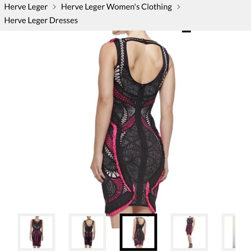 Herve Ledger Mena dress size XS - Picture 8 of 11